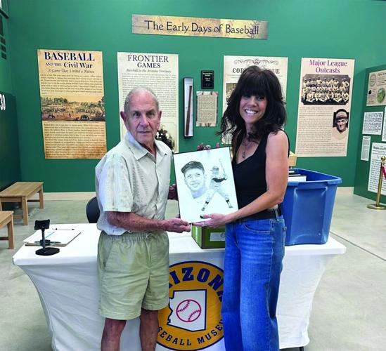 Mesa Artist’s Baseball Portraits to Be Featured at Arizona Baseball Museum Summer Bash