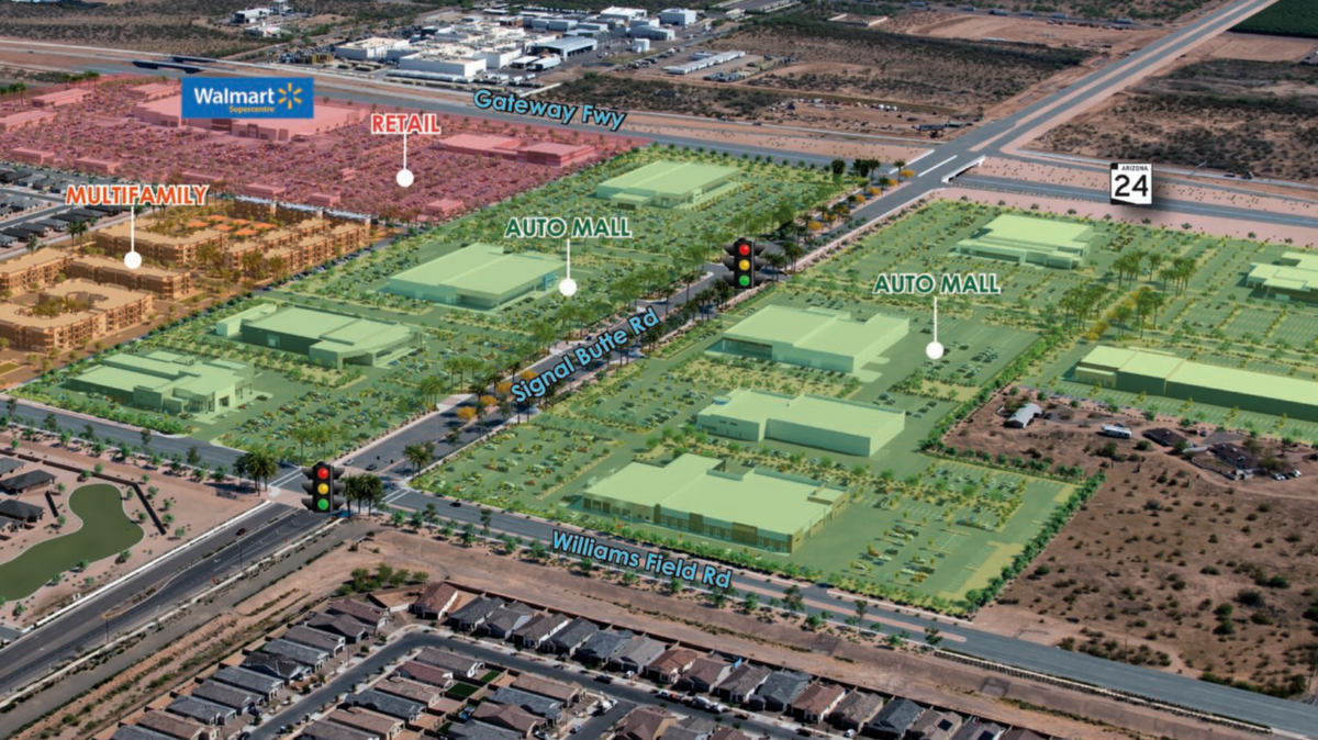 Diversified Partners Advances Destination at Gateway, a 163‑Acre Power Center and Auto Mall in Mesa