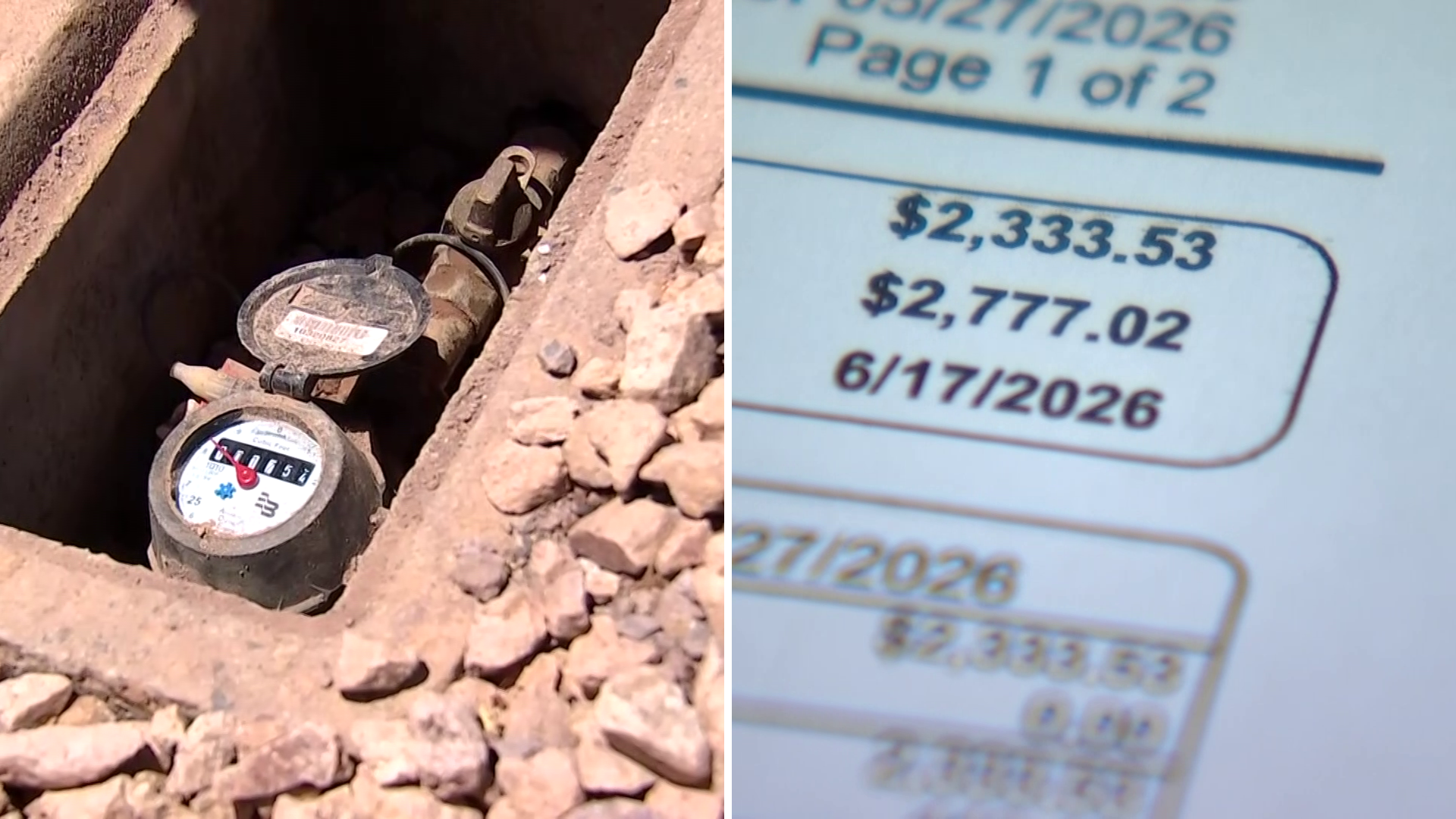 Phoenix homeowner billed $2,777 after city transmitter failed to report seven months of water use